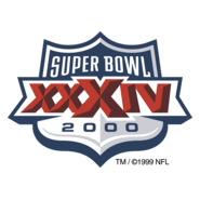 Super Bowl 2000 Logo PNG Vector