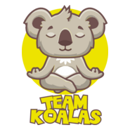 Team Koalas Logo PNG Vector