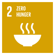 The Global Goals Zero Hunger Logo PNG Vector