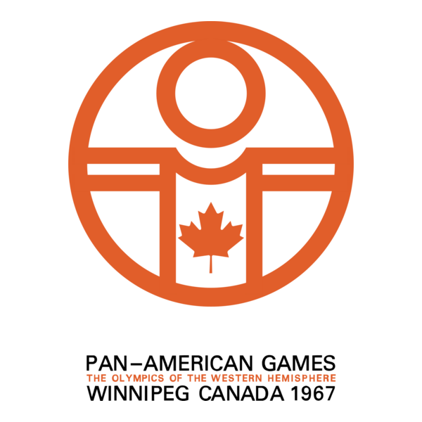 1967 Pan American Games Logo PNG Vector