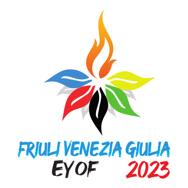 2023 European Youth Olympic Winter Festival Logo PNG Vector