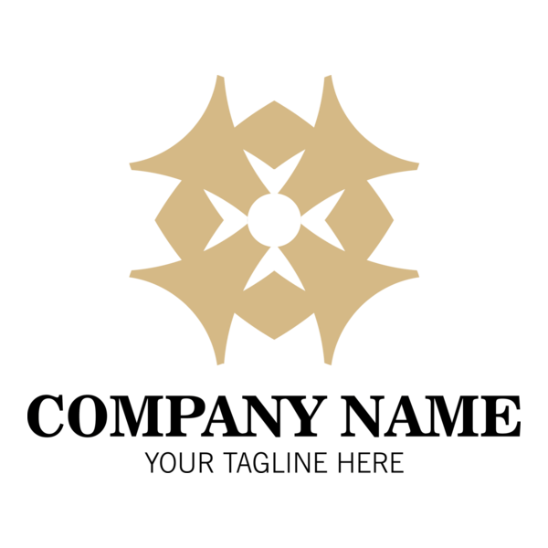Abstract Company Shape Logo PNG Vector