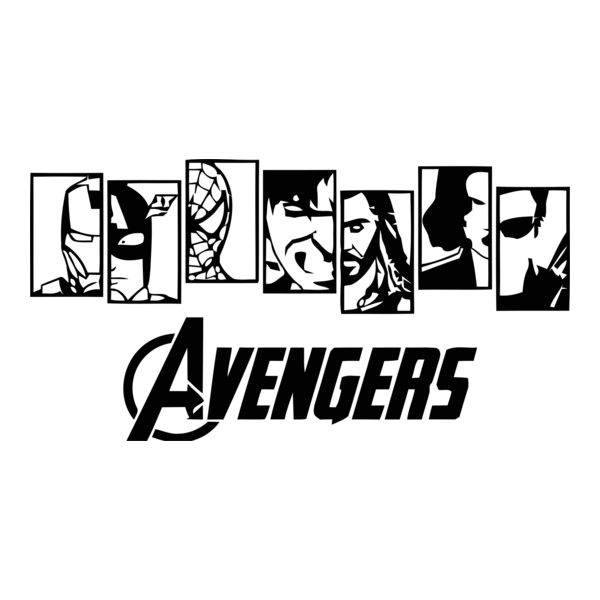 Avengers Logo PNG Vector
