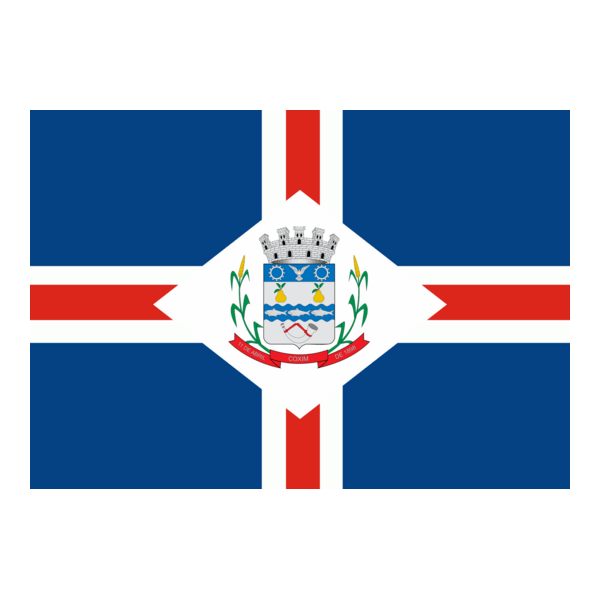 Bandeira de Coxim MS Logo PNG Vector