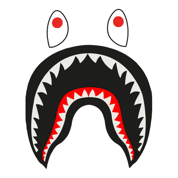 Bape Shark Logo PNG Vector