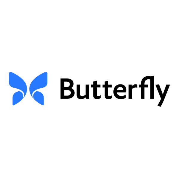 Butterfly Network Logo PNG Vector