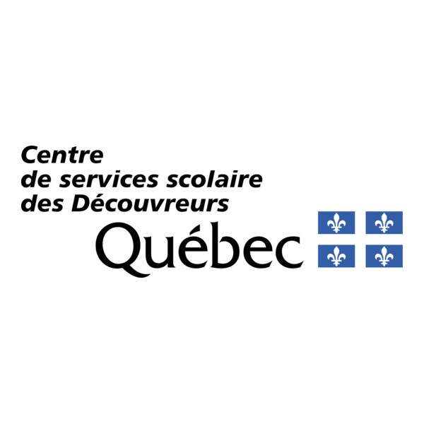 Centre de services scolaire des Découvreurs Logo PNG Vector