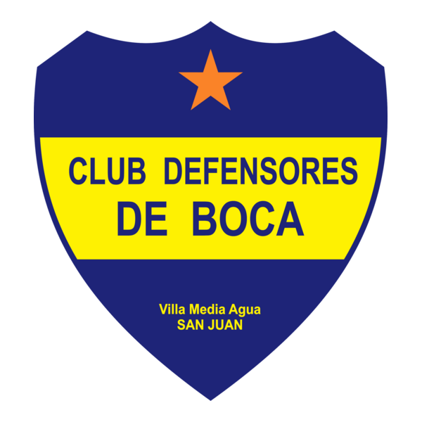 Club Defensores de Boca de Media Agua San Juan Logo PNG Vector
