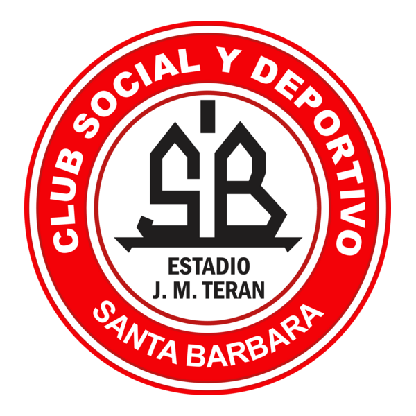Club Social y Deportivo Santa Bárbara Logo PNG Vector