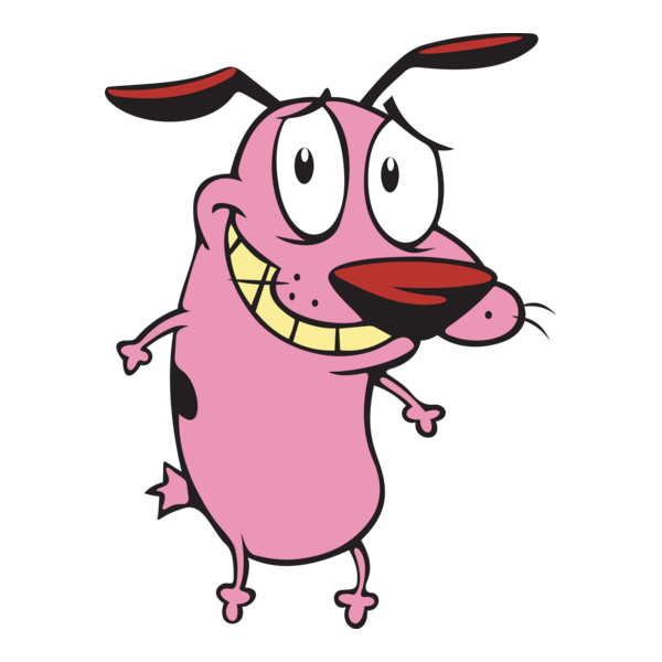 Corage El Perro Cobarde Logo PNG Vector