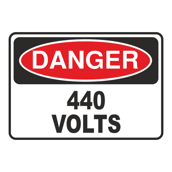 DANGER 440 VOLTS Logo PNG Vector