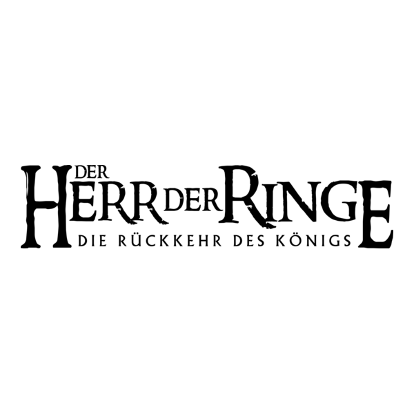 Der Herr der Ringe - Die Rückkehr des Königs Logo PNG Vector