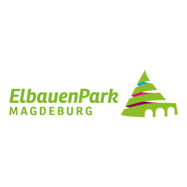 Elbauenpark Magdeburg Logo PNG Vector