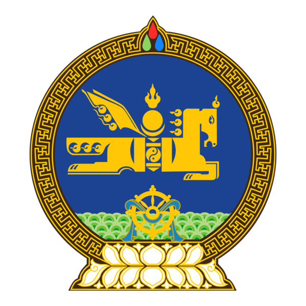 Emblem of Mongolia Logo PNG Vector