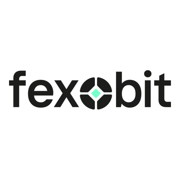 Fexobit Crypto Marketplace Logo PNG Vector