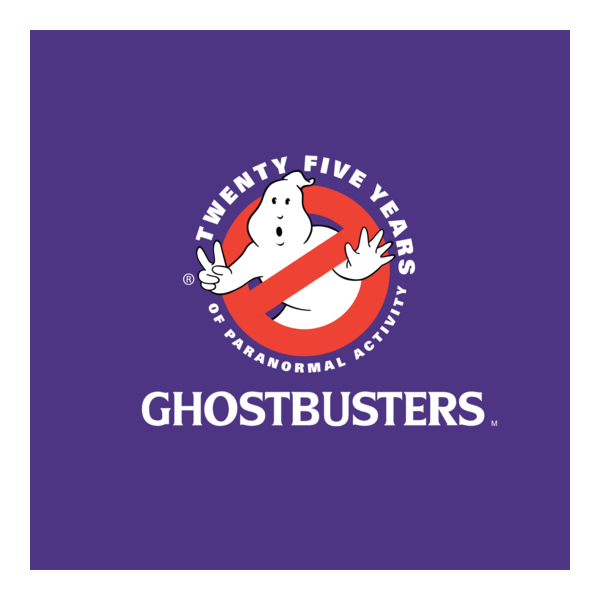 Ghostbusters 25th Anniversary Logo PNG Vector