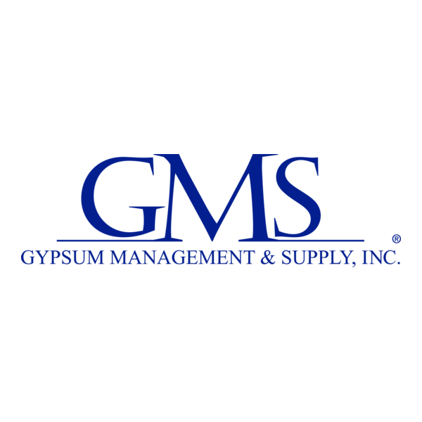 GMS (Gypsum Management and Supply) Logo PNG Vector