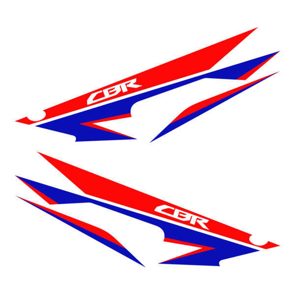 Honda Cbr 500r 2014 Lateral Logo PNG Vector