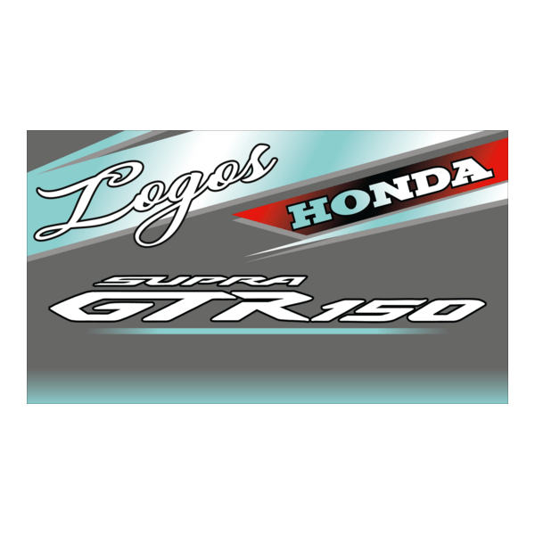 HONDA SUPRA GTR 150 Logo PNG Vector