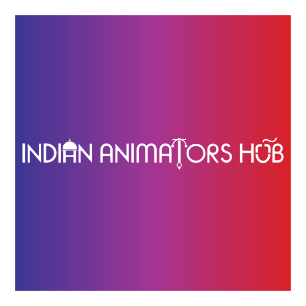 Indian Animators Hub Logo PNG Vector