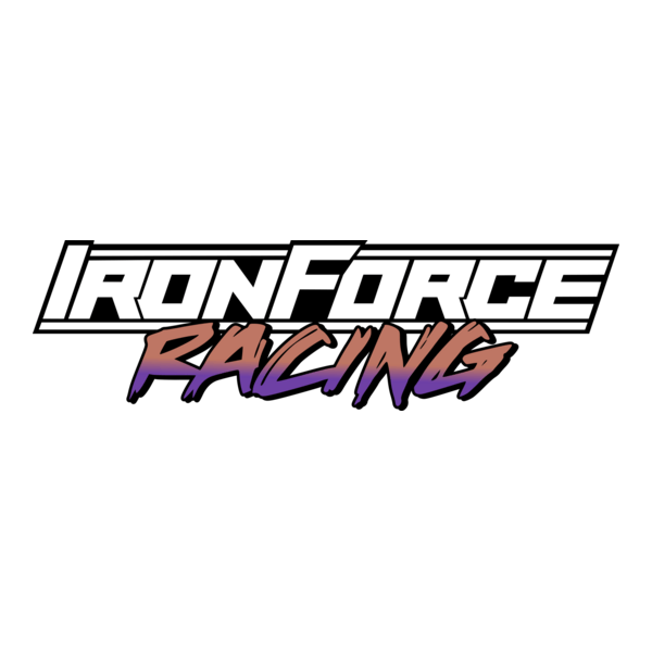 Iron Force Racing Logo PNG Vector