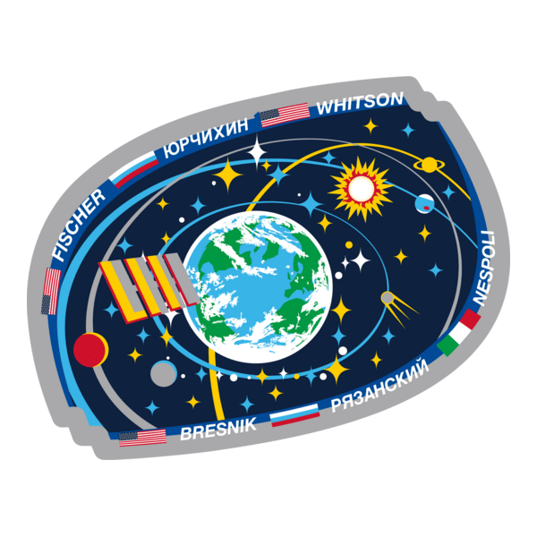 ISS Expedition 52 Logo PNG Vector