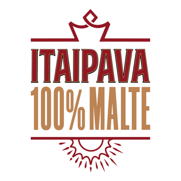 Itaipava 100% Malte Logo PNG Vector