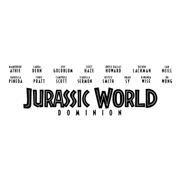 Jurassic World Dominion Logo PNG Vector