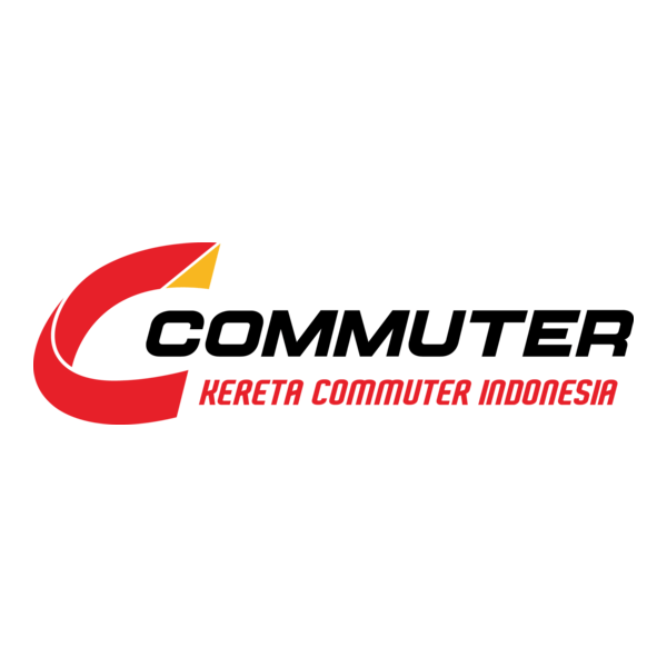 Kereta Commuter Indonesia Logo PNG Vector