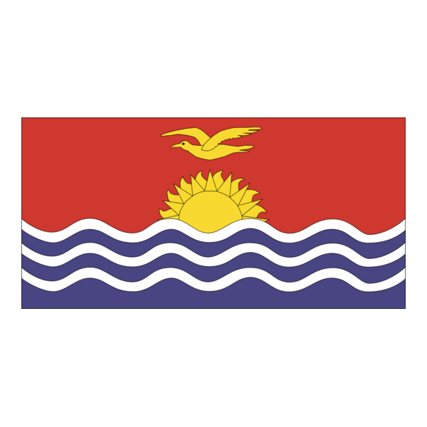 Kiribati Flag Logo PNG Vector