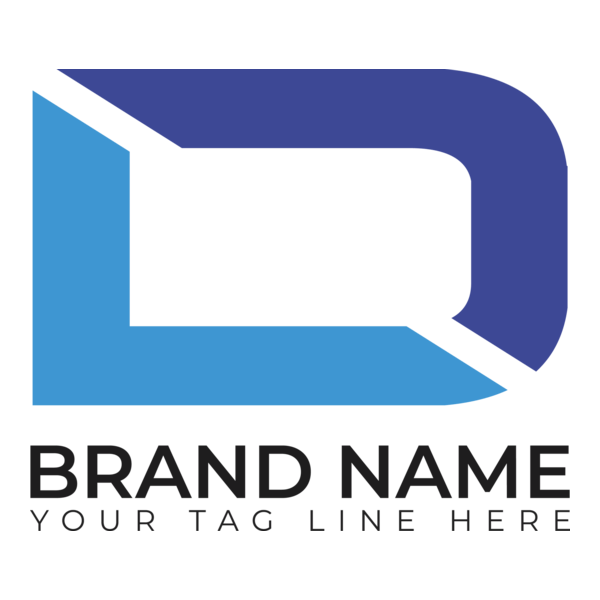 Letter D Company Logo PNG Vector