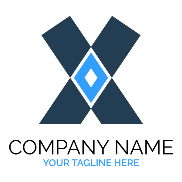 Letter X Company Logo PNG Vector