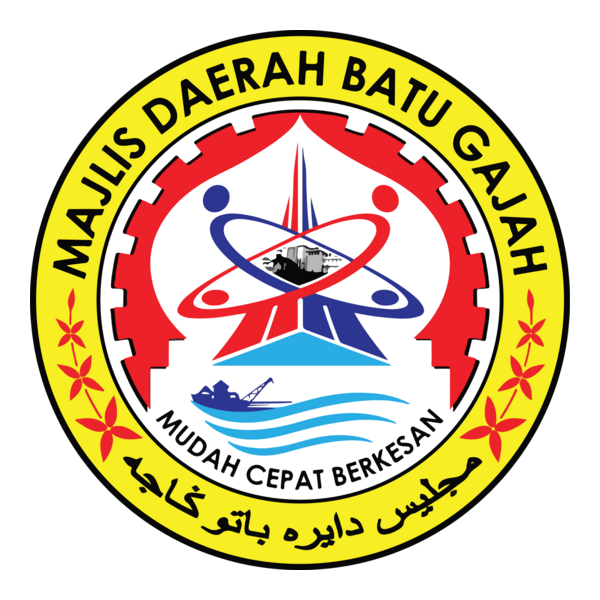 MAJLIS DAERAH BATU GAJAH PERAK Logo PNG Vector