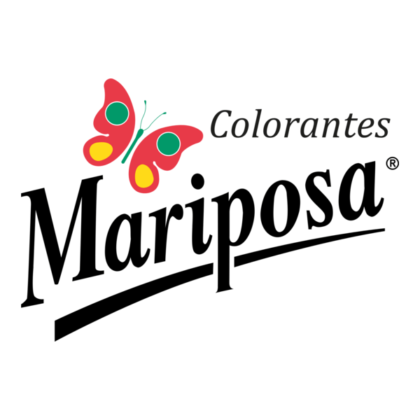 Mariposa Colorantes Logo PNG Vector