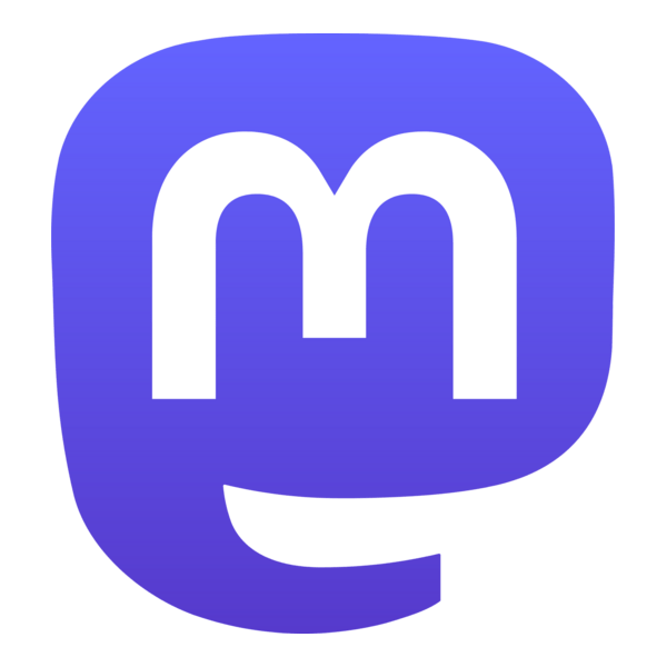 Mastodon Logo PNG Vector