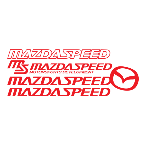 Mazda Speed Logo PNG Vector