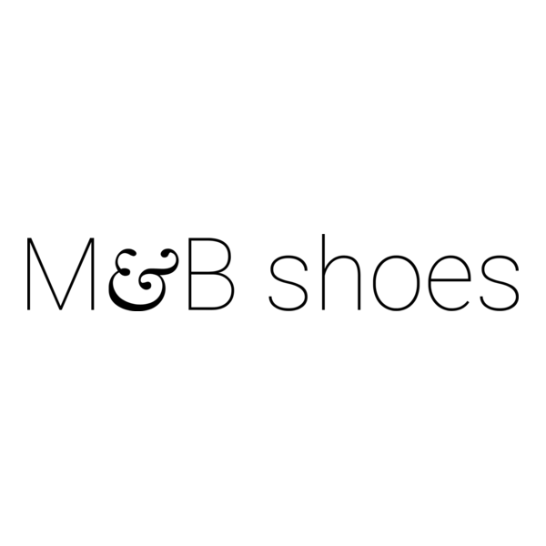 M&B shoes Logo PNG Vector