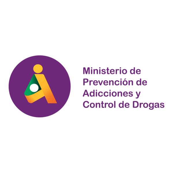 Ministerio de prevención de adicciones y control Logo PNG Vector