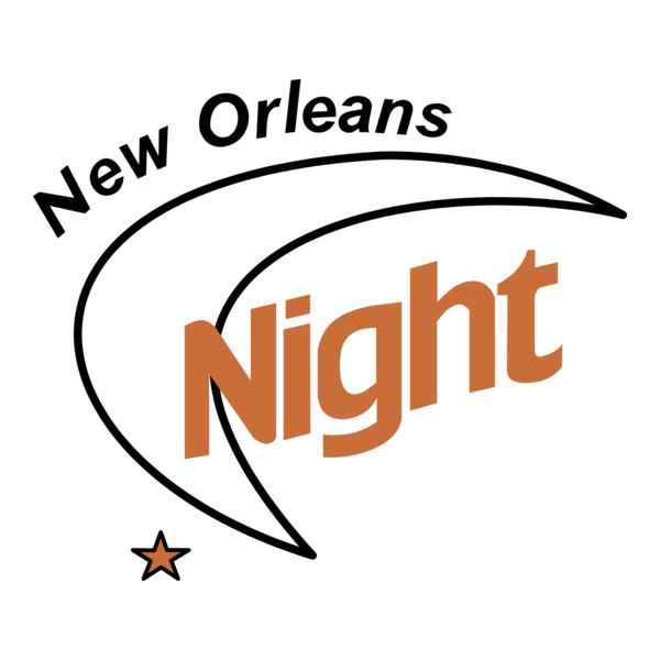 New Orleans Night Logo PNG Vector