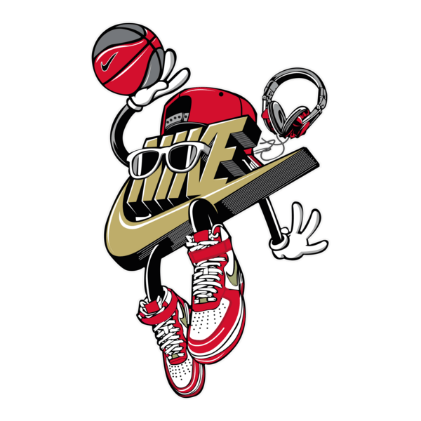 Nike Basketball Logo PNG Vector