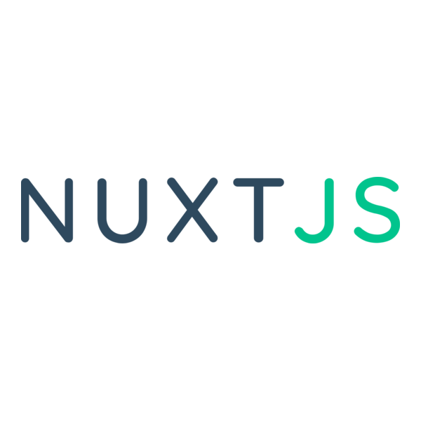Nuxtjs Typo Logo PNG Vector