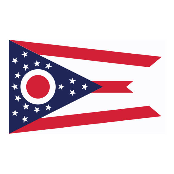 Ohio Flag Logo PNG Vector