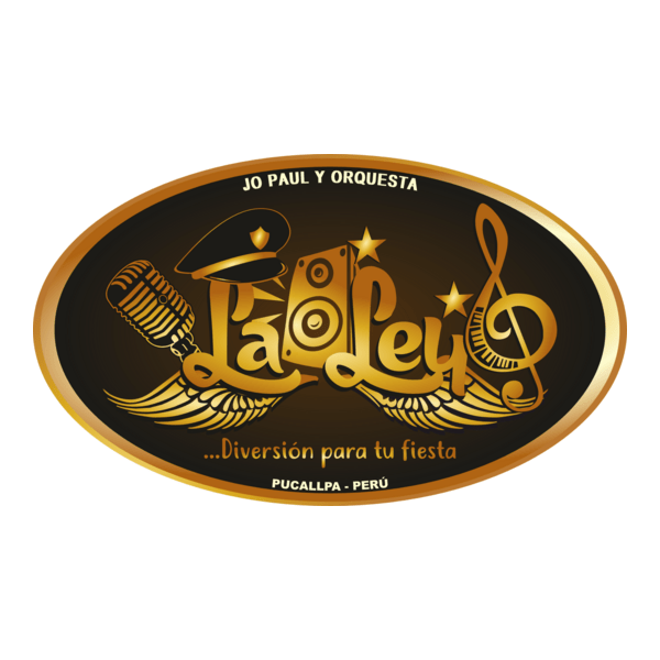 Orquesta La Ley Diversión Para Tu Fiesta Logo PNG Vector