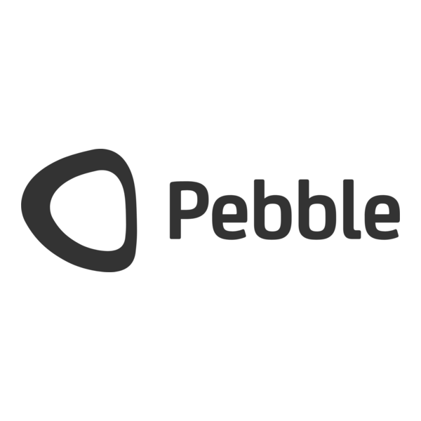 Pebble io Logo PNG Vector