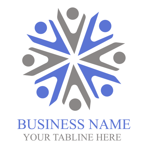 People Business Company Logo PNG Vector