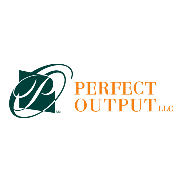 Perfect Output LLC. Logo PNG Vector