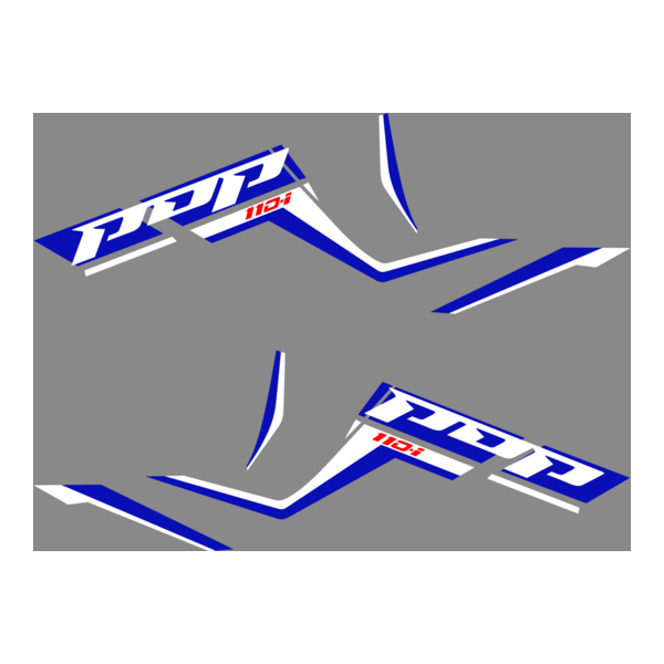 pop 110 i adesivos faixa decal Logo PNG Vector