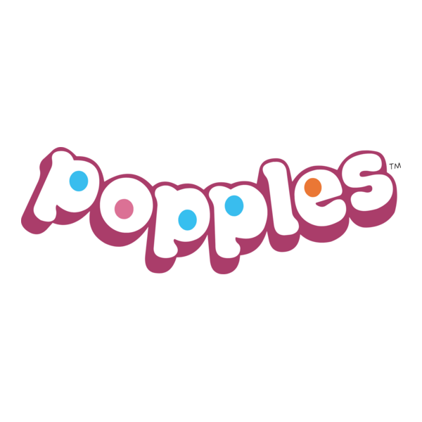 Popples Logo PNG Vector