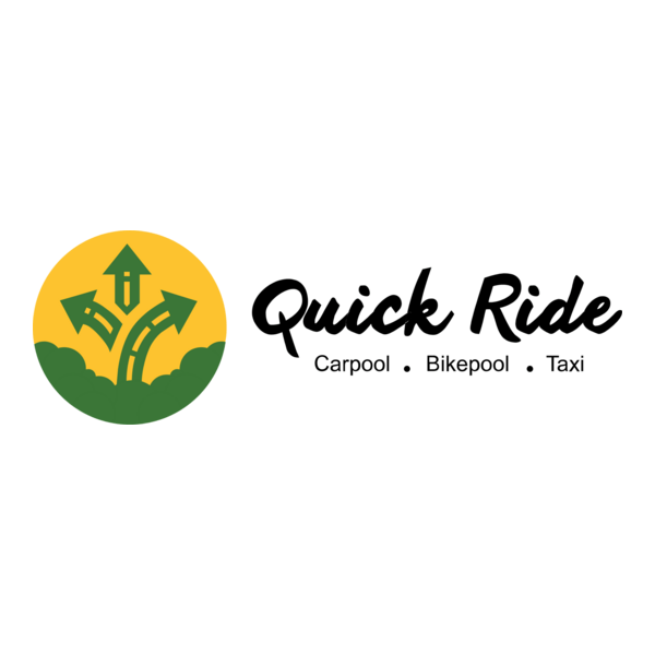 Quick Ride Logo PNG Vector