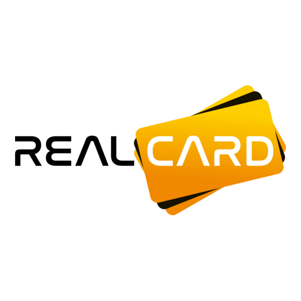 Real Card Logo PNG Vector